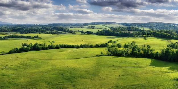 Landschaftshintergrund-Tapetenillustration