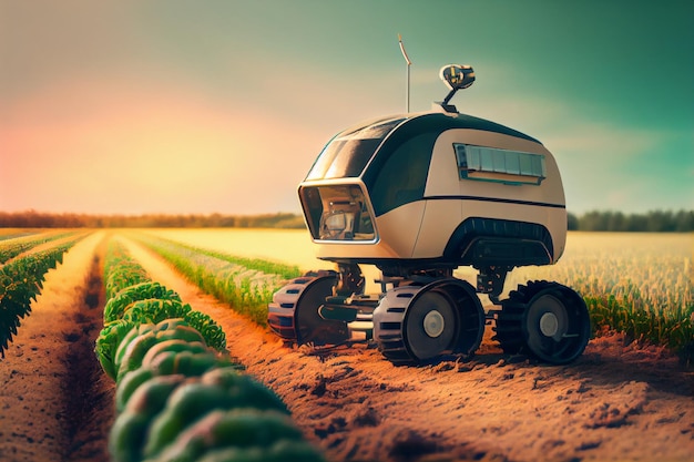 Landwirtschaftsroboter und autonomes Auto