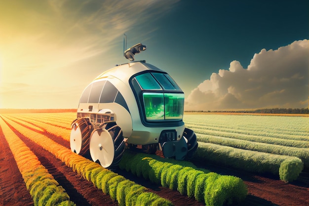 Landwirtschaftsroboter und autonomes Auto