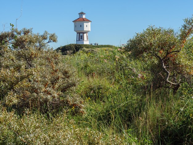 Foto langeoog no mar do norte