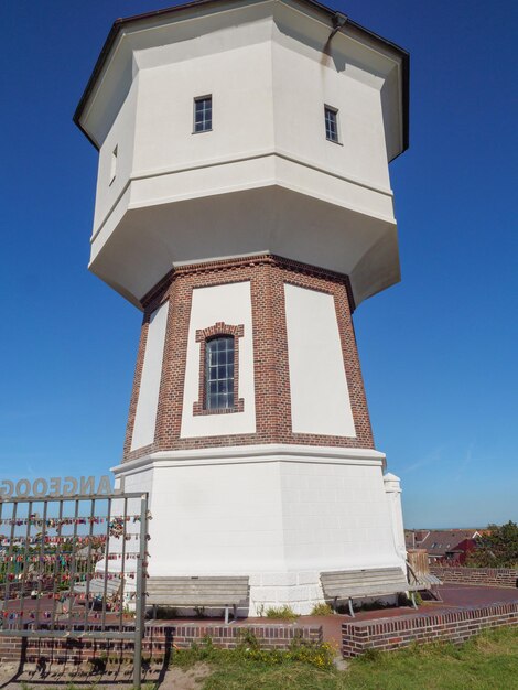 Foto langeoog no mar do norte