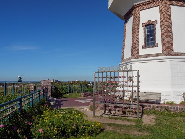 Foto langeoog no mar do norte