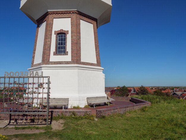 Foto langeoog no mar do norte