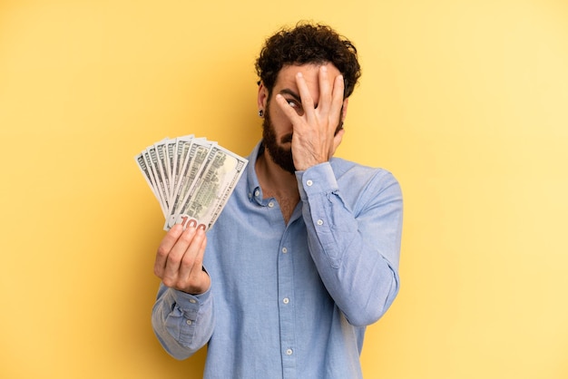 Langeweile, Frustration und Schläfrigkeit nach einer anstrengenden Arbeit