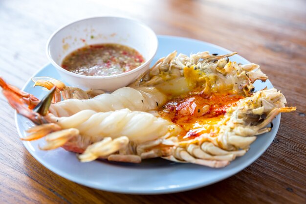 Langostino A La Parrilla