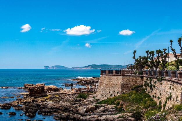 Lanscape da cidade de Alghero Sardenha