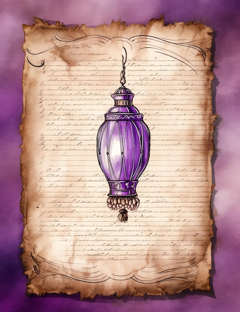 Lantern Fantasy altes Papier Junk Journal digitales Papier