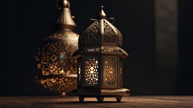 Lanterna Islâmica Ramadan Kareem