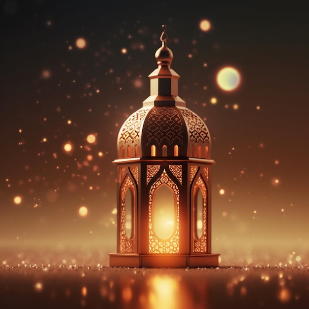 Lanternas decorativas penduradas ramadan kareem feliz festival de eid lâmpadas de fundo
