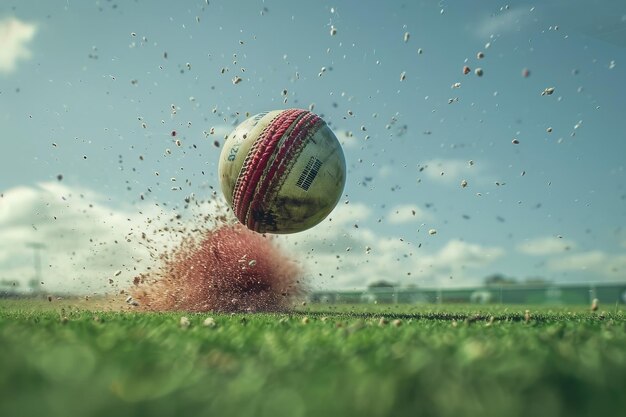 Foto lanzamiento enérgico de la pelota