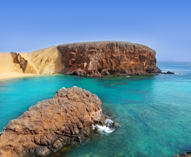 Lanzarote El Papagayo Playa Beach auf den Kanarischen Inseln