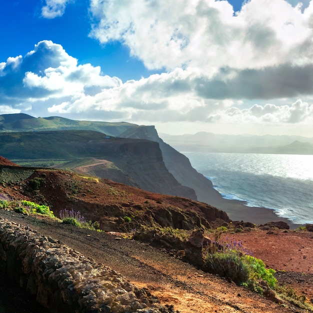 Lanzarote Insel, beeindruckende Vulkanlandschaft, Kanarische Inseln