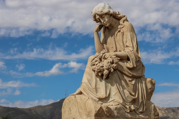 Foto la lápida del cementerio en el paso, texas