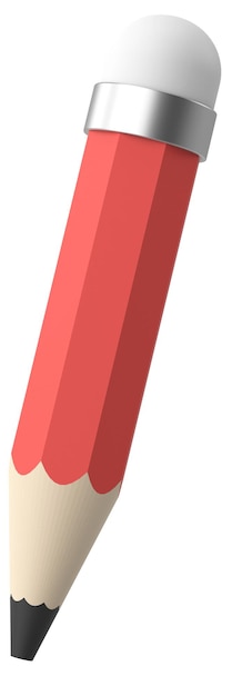 Lápiz 3D Ilustración 3D