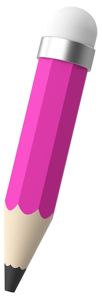 Lápiz 3D Ilustración 3D
