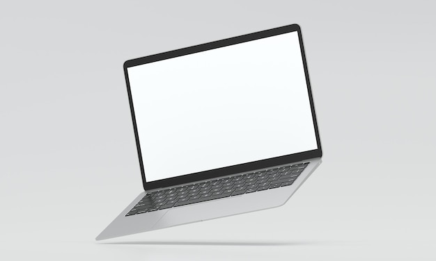 Foto laptop auf air-mockup