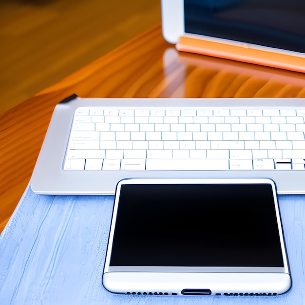 Laptop en una mesa