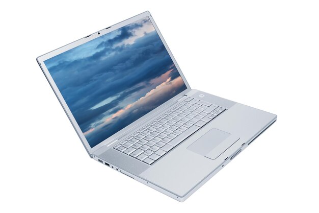 Laptop moderno e elegante