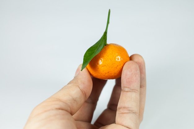 Laranja com branco.