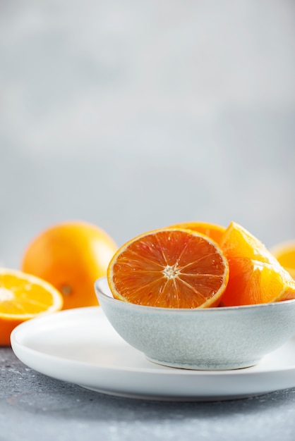 Foto laranjas frescas doces