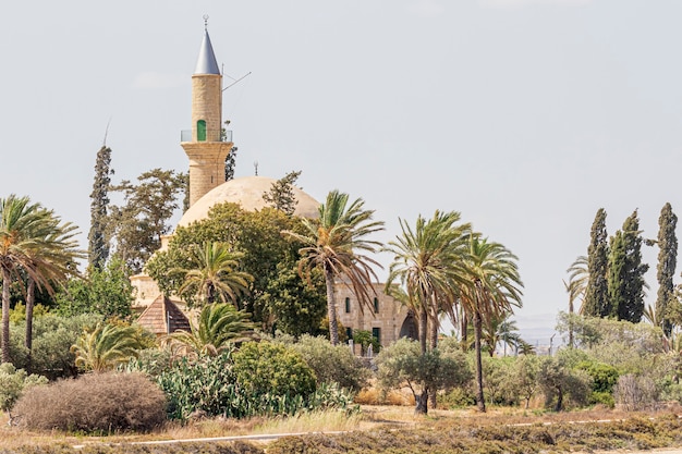 Larnaka Hala Sultan Tekke nahe Salzsee in Zypern