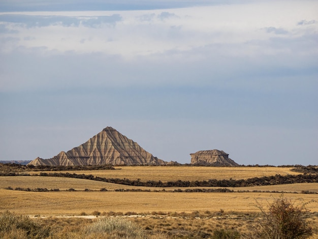 Las Bardenas Reales Naturschutzgebiet und Biosphärenreservat Navarra Spanien