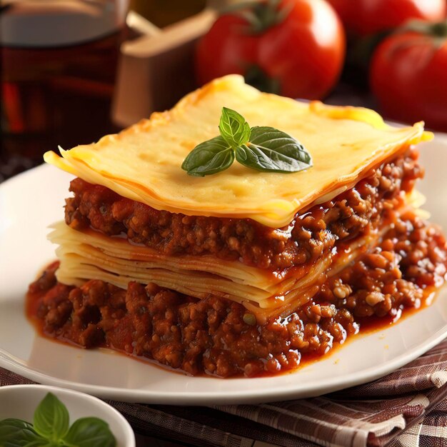 Foto lasagne bolognese