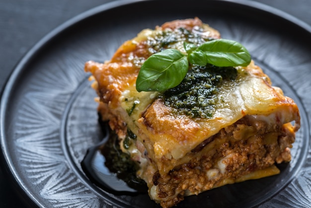 Lasagne mit Pesto