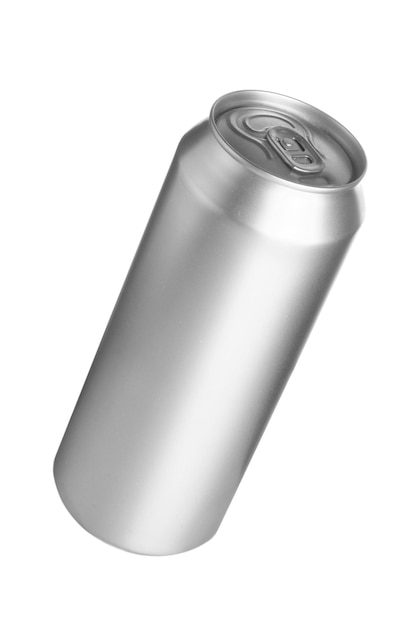 lata de bebida de alumínio