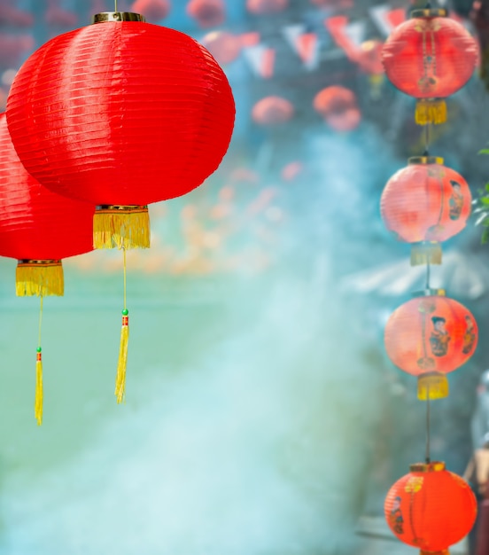 Laternen im chinesischen Neujahrsfest