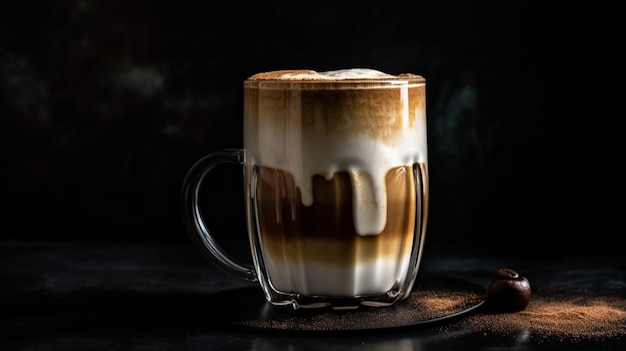 Un Latte Macchiato para satisfacer tus antojos de café