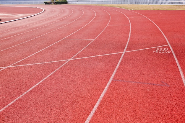 Laufbahn für den Athletenhintergrund