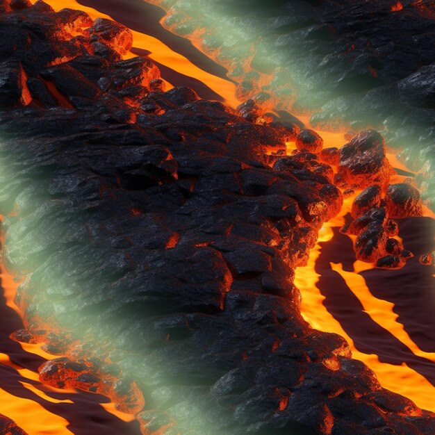 Lava caliente