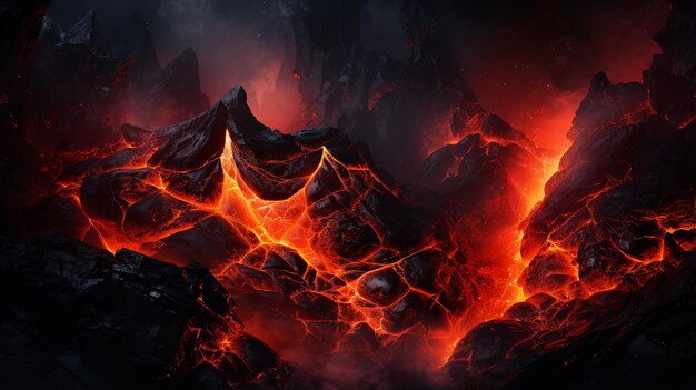 Lava-Textur-Hintergrund