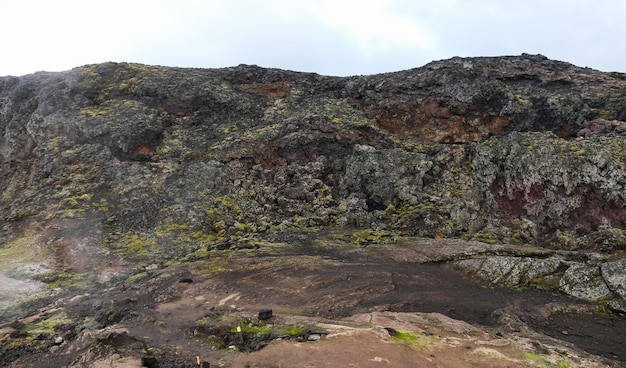 Lavafeld Leirhnjukur in Island