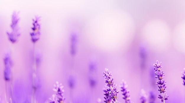 Lavanda Serenidad Desenfoque de fondo abstracto en tonos relajantes de lavanda