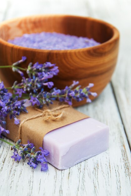 Lavendel-Spa-Produkte