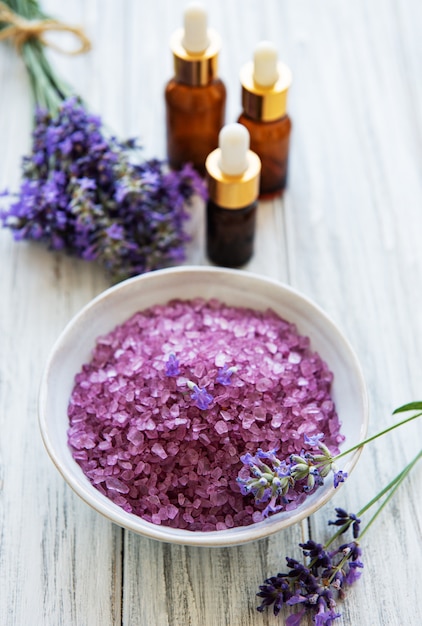 Lavendel-Spa-Produkte