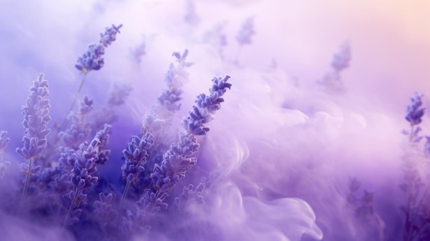 Lavendelfarbiger Nebel-Hintergrund