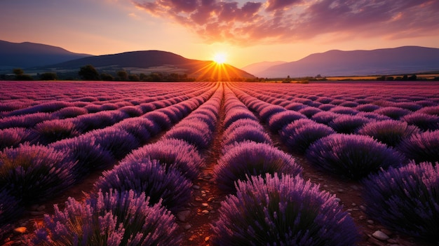 Lavendelfelder der Provence