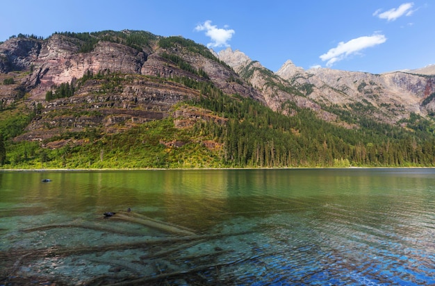 Lawinensee im Glacial Nationalpark in Montana