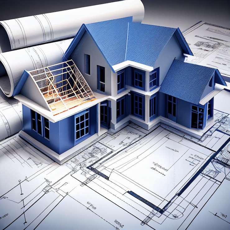 Layouts y proyectos para la construcción de casas IA Generativa 3d