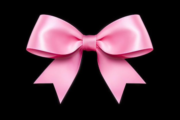 Foto el lazo rosa representa el apoyo a las mujeres que viven con cáncer de mama