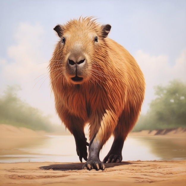 Álbum de fotos de Capybara cheio de momentos bonitos para os amantes de Capybra