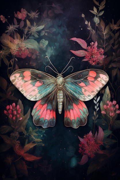 Álbum de fotos de mariposas lleno de hermosos momentos y vibraciones elegantes para los amantes de la naturaleza.