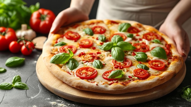 Álbum de fotos visuales de pizza lleno de momentos sabrosos y deliciosos para los amantes de la pizza