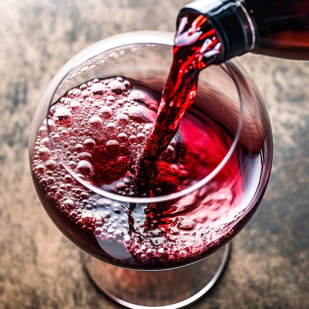 Álbum visual de produtos de bebidas vinícolas cheio de segredos no mundo do vinho
