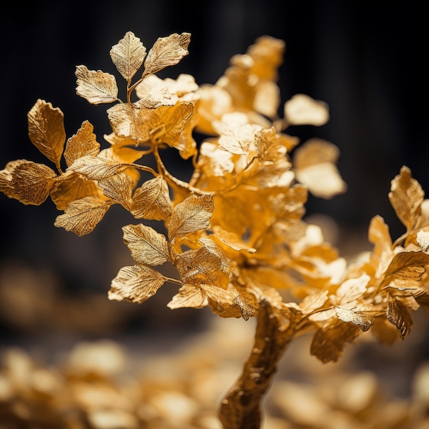 Álbum visual dourado cheio de fotos de materiais e texturas com vibrações ricas e momentos brilhantes