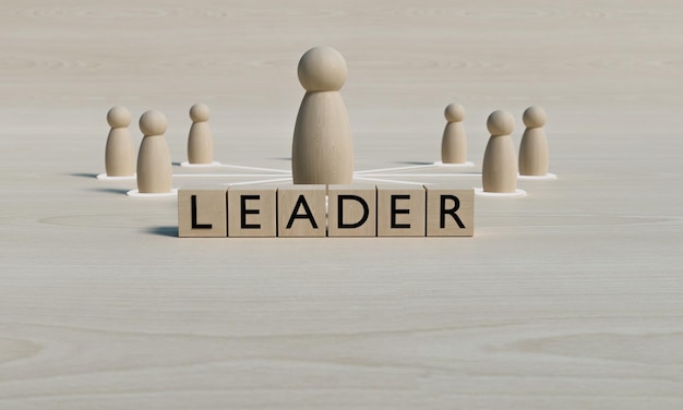 Leader in Business Team und Organisation