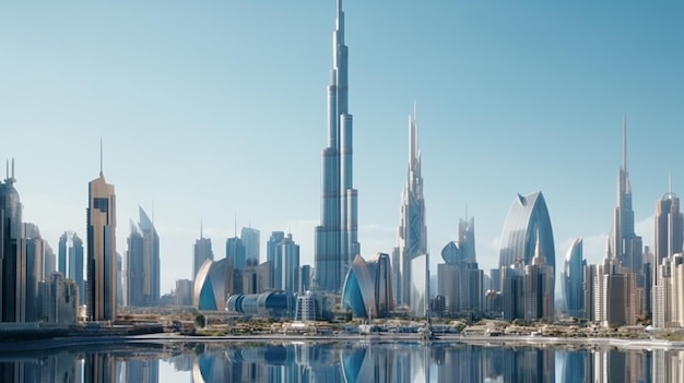 Leben in Dubai und Burj Khalifa 8K HD
